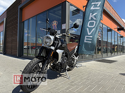 Мотоцикл KOVE 500F NEO SCRAMBLER (черный)