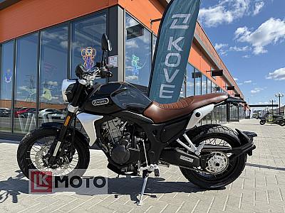Мотоцикл KOVE 500F NEO SCRAMBLER (черный)