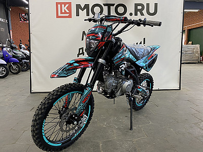 Питбайк Regulmoto SEVEN MEDALIST 17/14 (черный/синий), 204386-2