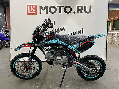 Питбайк Regulmoto SEVEN MEDALIST 17/14 (черный/синий), 204386-2