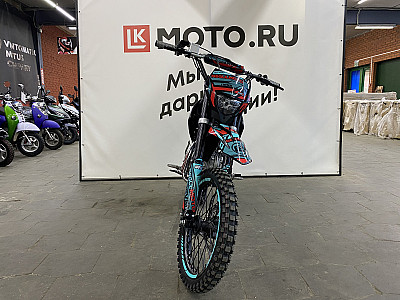 Питбайк Regulmoto SEVEN MEDALIST 17/14 (черный/синий), 204386-2