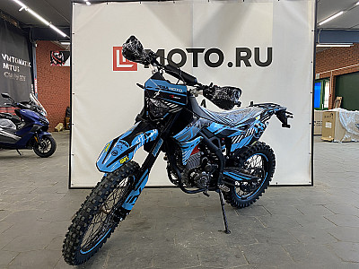 Эндуро мотоцикл Regulmoto ZR PR 4 valves 6 Gear (черный/синий, 300014-3)