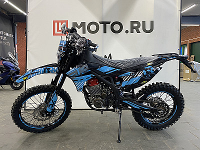 Эндуро мотоцикл Regulmoto ZR PR 4 valves 6 Gear (черный/синий, 300014-3)