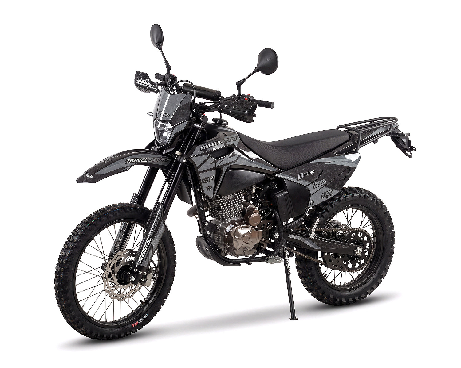 Мотоцикл Regulmoto ZZ PR 300 6 передач с ПТС (Черный/серый, 158754-2)