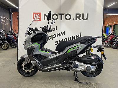 Скутер Regulmoto XDV ADVENTURE 300CC  без кофр (LJ300T-18) EFI (серый, 103112-2)