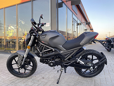 Мотоцикл VMC MONSTER PLUS 48 (125cc двиг. фара LED линза) (matt grey (Графит))