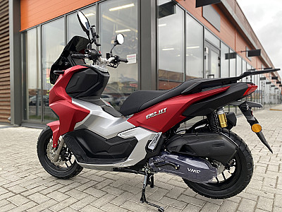 Скутер VMC JET 49cc серия S1700 (Карбюратор, возд охлаждение, томоз. сист. combi brake) (matt red)
