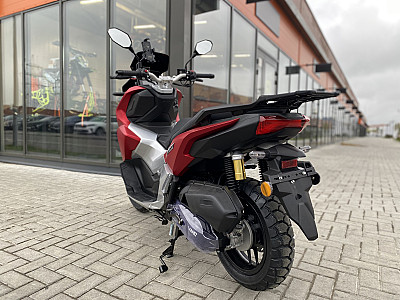Скутер VMC JET 49cc серия S1700 (Карбюратор, возд охлаждение, томоз. сист. combi brake) (matt red)