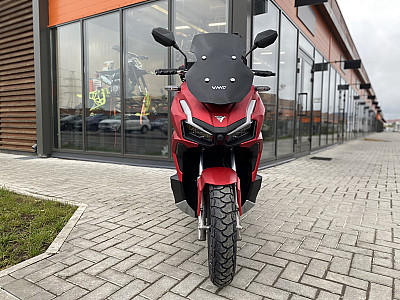 Скутер VMC JET 49cc серия S1700 (Карбюратор, возд охлаждение, томоз. сист. combi brake) (matt red)