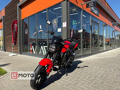 Мопед VMC GRACE CM48Q 48 см3 серия Y1250 LED-ф. /сиг пов./пан.приб;пер./зад диск.тор.) VIN (red)