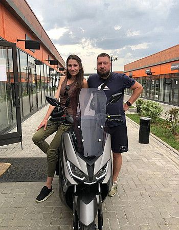 Крутой скутер GLADIATOR GRACE 49 отличная инвестиция для получения своего кайфа!  Поздравляем! 👍👍