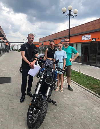 Покупка мотоцикла всегда праздник!  VMC CRUISER 400 Отличный вариант с ABS и V-Образным двигателем! Поздравляем! 🤩