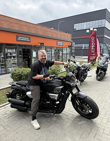 VMC CRUISER 650 обладает отличной комплектацией!  А езда на нем дарит настоящие эмоции! Поздравляем с отличным выбором! 👍🙂👍